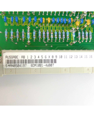 Siemens Regelsystem Modulpac C 6DM1001-4WB07 GEB/OVP