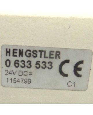 Hengstler Impulsversetzer 0633533 1154799 OVP