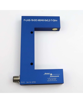 Sensor Instruments Gabellichtschranke F-LAS16-DC-80/40-5x0,2-T-Qinv OVP