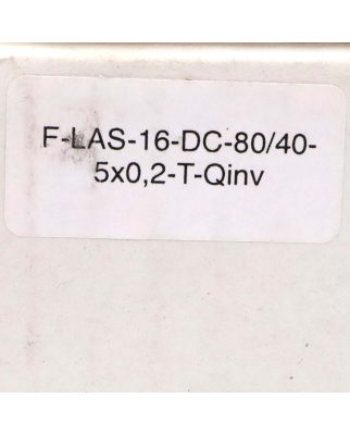 Sensor Instruments Gabellichtschranke F-LAS16-DC-80/40-5x0,2-T-Qinv OVP