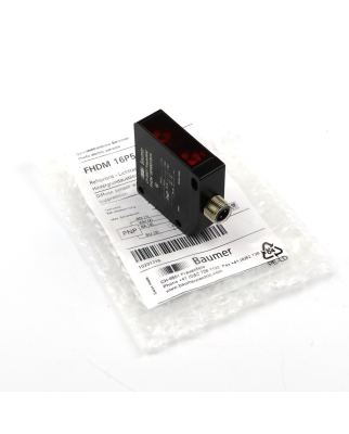Baumer electric Reflexions-Lichttaster FHDM 16P5001/S14 OVP