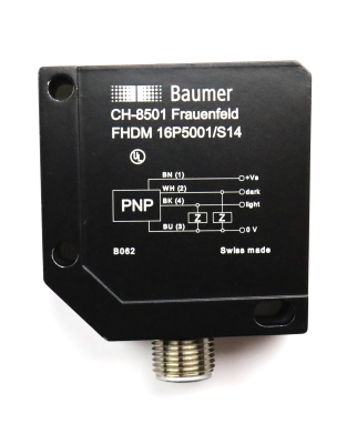 Baumer electric Reflexions-Lichttaster FHDM 16P5001/S14 OVP