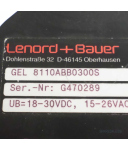 Lenord+Bauer Positioniersteuerung GEL 8110 GEL 8110ABB0300S GEB