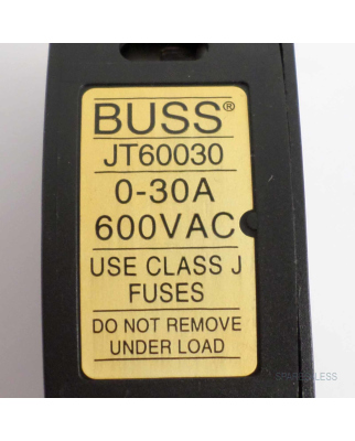 BUSS Sicherungsblock JT60030 0-30A 600VAC Class J GEB