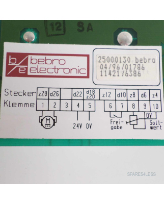 bebro electronic Spannungsversorgung LS100 16053 25000130...
