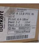 bürkert 2/2-Wege-Schrägsitzventil 2002 A 13,0 PTFE AG 00002131 OVP
