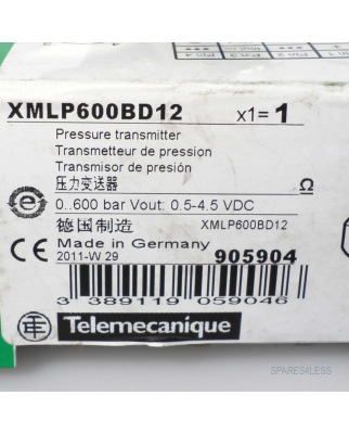 Schneider Electric Druckwandler XMLP600BD12 905904 OVP