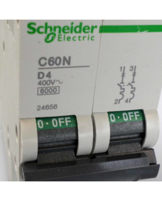 Schneider Electric Leistungsschalter C60N D4 24656 NOV
