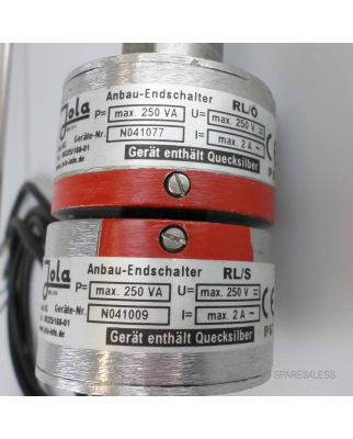 Jola Niveauregler RSA2EL mit 97mm Kugelschwimmer GEB
