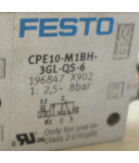 Festo Magnetventil CPE10-M1BH-3GL-QS-6 196847 OVP