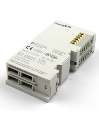 Beckhoff Ethernet-Switchport-Klemme EL6601 GEB