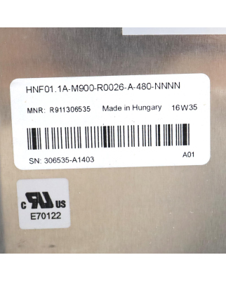 Rexroth Netzfilter HNF01.1A-M900-R0026-A-480-NNNN R911306535 GEB