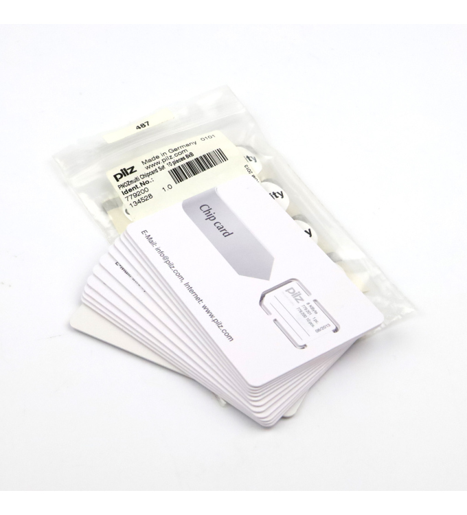 Pilz Chipkarten+Siegel-Set 8kB, PNOZmulti 779200 (10Stk.) OVP