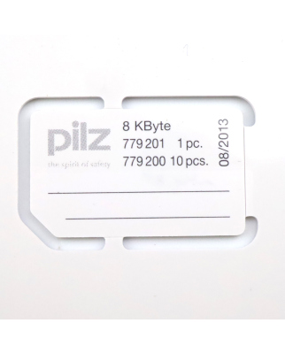 Pilz Chipkarten+Siegel-Set 8kB, PNOZmulti 779200 (10Stk.) OVP