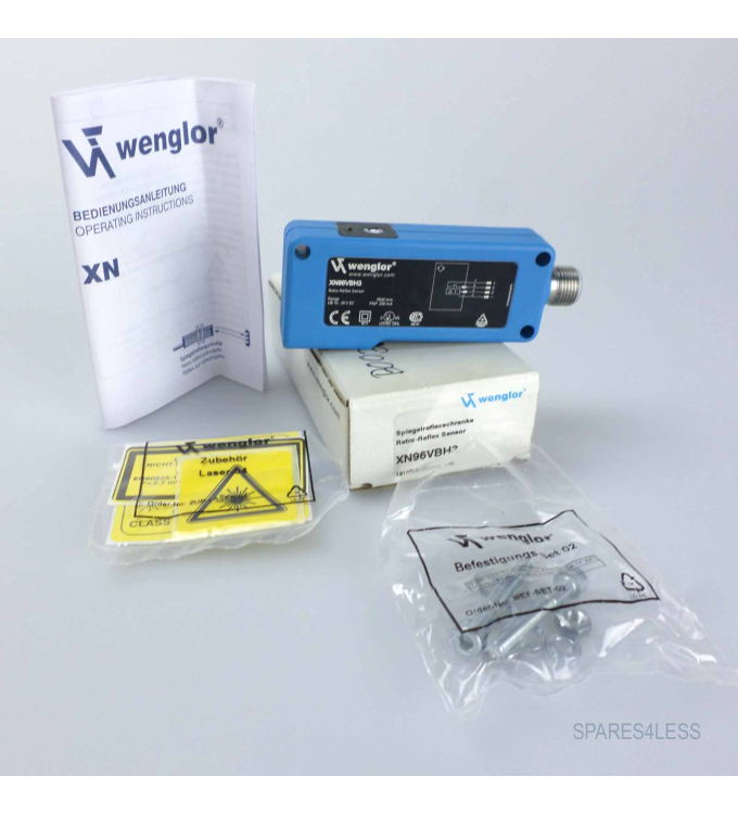 wenglor Spiegelreflexschranke Retro-Reflex Sensor XN96VBH3 OVP