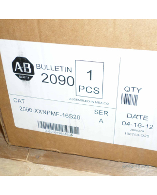 Allen Bradley Anschlusskabel 2090-XXNPMF-16S20 Ser.A OVP