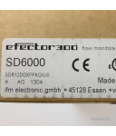 ifm efector Strömungssensoren SD6000 SDR12DGXFPKG/US OVP