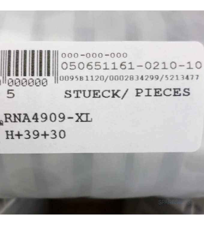 5 Stück INA Nadellager RNA4909-XL OVP