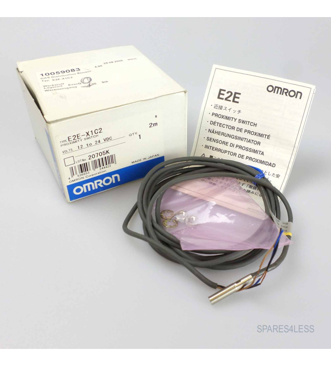 Omron Näherungsschalter E2E-X1C2 2M 20705K OVP