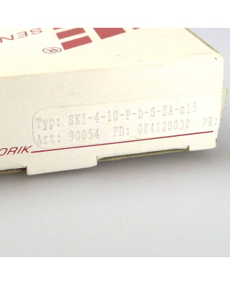 SIE SENSORIK SK1-4-10-P-b-S-ZA-m15 90054 OVP