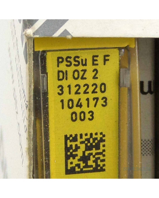 Pilz Sicheres E/A-Modul PSSu E F DI 0Z 2 312220 OVP