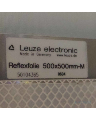 Leuze Reflexfolie 500x500mm-M 50104365 OVP