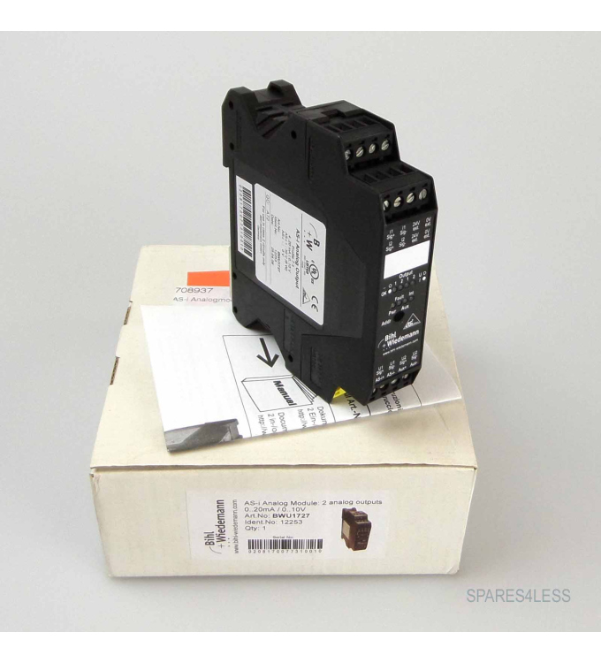 Bihl+Wiedemann AS-i Analog Output BWU1727 OVP