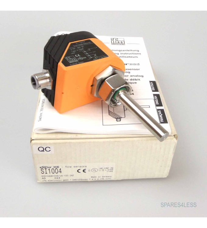 ifm efector 300 Strömungssensor SI1004 SID10ADB100G/US OVP