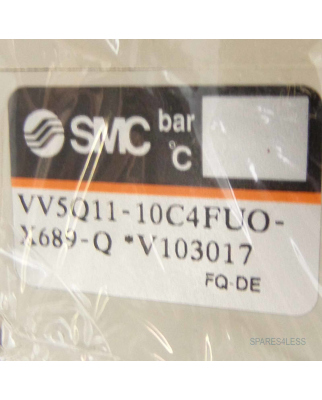 SMC Magnetventilinsel VV5Q11-10C4FUO-X689-Q OVP