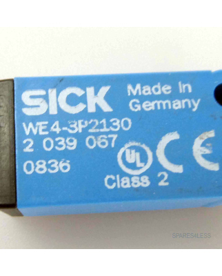 SICK Lichtschranke Empfänger WE4-3P2130 2039067 GEB