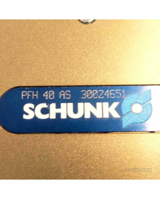 SCHUNK 2-Finger-Parallelgreifer PFH 40 /AS 30024651 GEB