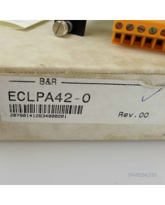 B&R Analog Output Modul PA42 ECLPA42-0 OVP