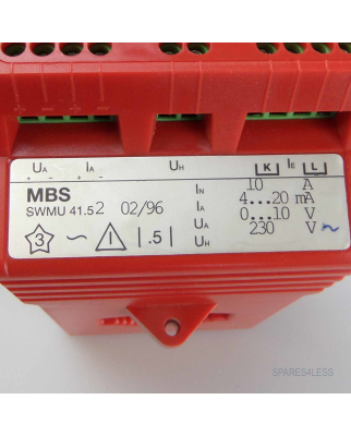 MBS Messumformer für Wechselstrom SWMU 41.52 OVP