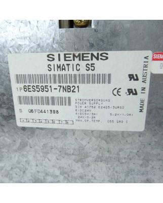 Simatic S5 PS951 6ES5 951-7NB21 GEB