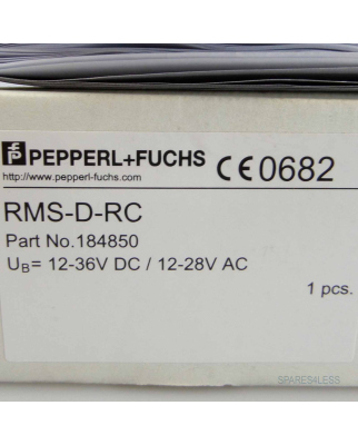 Pepperl+Fuchs Radar-Bewegungsmelder RMS-D-RC 184850 OVP