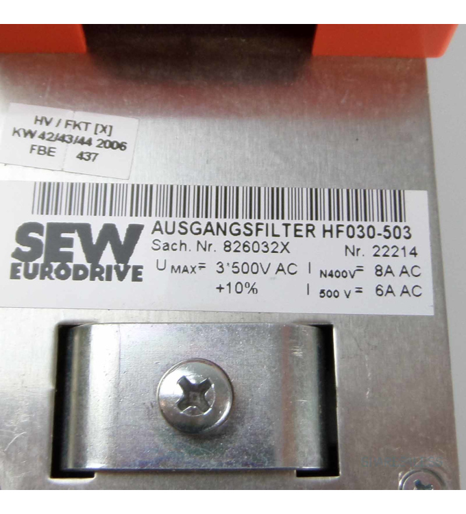 SEW Ausgangsfilter HF030-503 für Movitac und Movidrive Umrichter SachNr 0826032X 