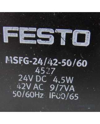 Festo Magnetspule MSFG-24/42-50/60 4527 GEB