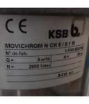 KSB Hochdruck-Inlinepumpe Movichrom N CN5/81R 5m3/h 2900 U/min GEB