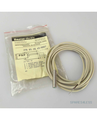 Baumer electric Induktiver Näherungsschalter IFR 05.26.45/K807 OVP