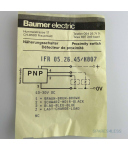 Baumer electric Induktiver Näherungsschalter IFR 05.26.45/K807 OVP