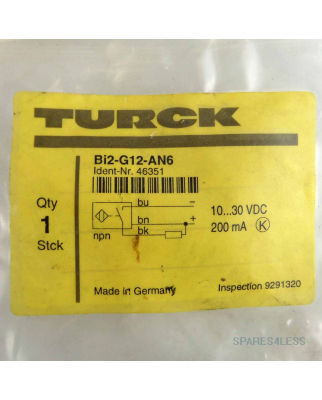 Turck Näherungsschalter Bi2-G12-AN6 46351 OVP