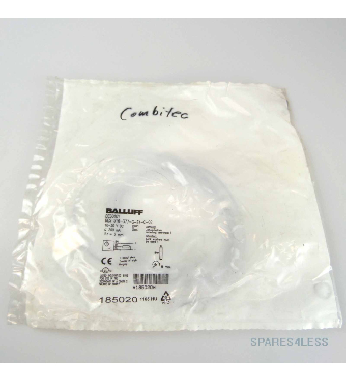 Balluff induktiver Näherungsschalter BES 516-377-G-E4-C-02 185020 OVP