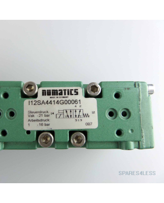 Numatics Pneumatikventil 225-367B I12SA4414G00061 GEB