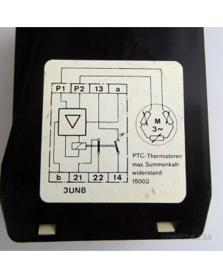 Siemens PTC Motoschutzgerät 3UN8005 GEB