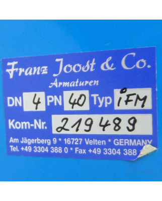 Krohne Durchflussmesser IFM5080K/D/6 A03 24338 IP67 NOV