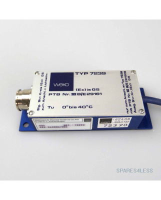 WEKO TYP 72390 PTB Nr. III B/E 29161 NOV