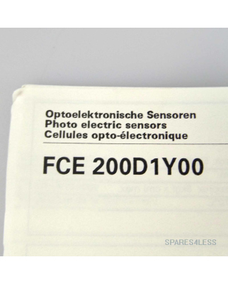 Baumer electric Optoelektronischer Sensor FCE 200D1Y00 OVP
