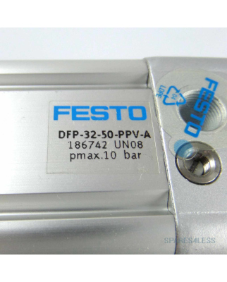 Festo Führungszylinder DFP-32-50-PPV-A 186742 NOV
