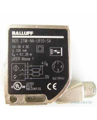 Balluff Laser Reflexionslichtschranke BOS 21M-Na-LR10-S4 NOV