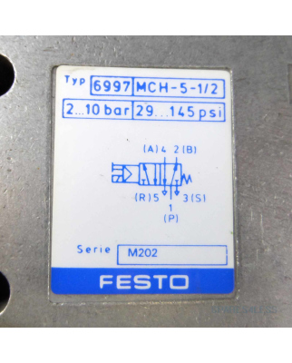 Festo Wegeventil MCH-5-1/2 6997 GEB